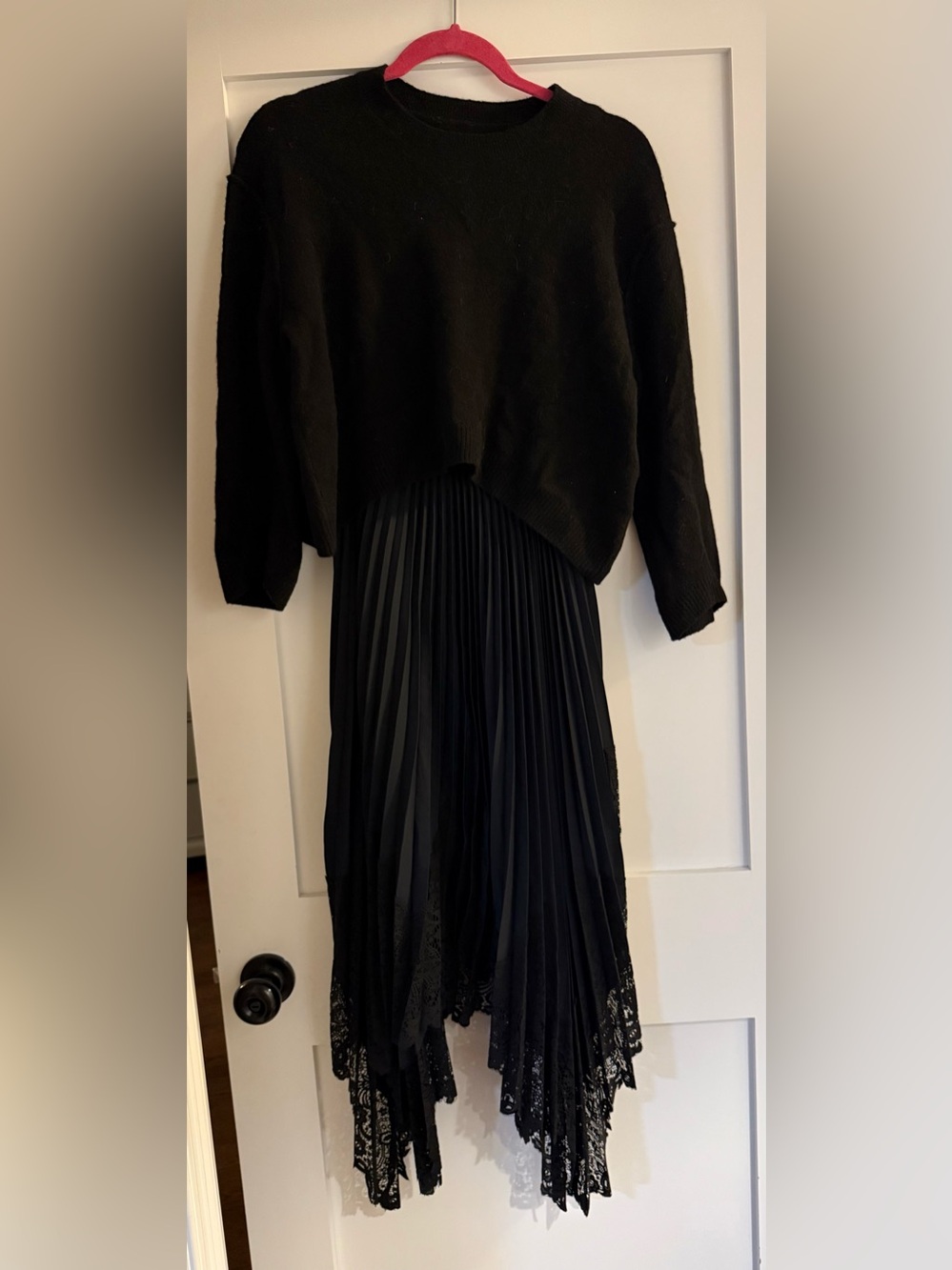 AllSaints Nadia 2-In-1 midi dress - Picture 4 of 8